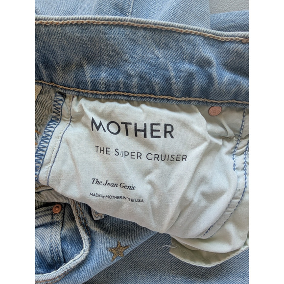 NWT MOTHER BOWIE The Super Cruiser High Rise Flare Jeans Sz 25 Jean Jenie #1H474 - Picture 12 of 15